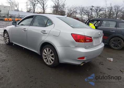 2008 Lexus Is 250 from USA, damaged, VIN JTHCK262985017954